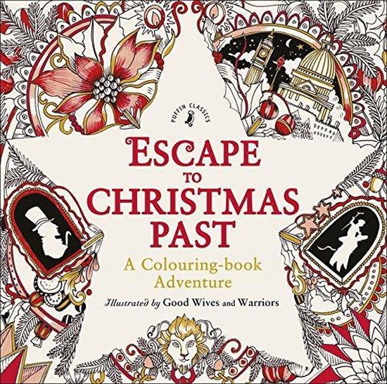 Escape To Christmas Past Colouring