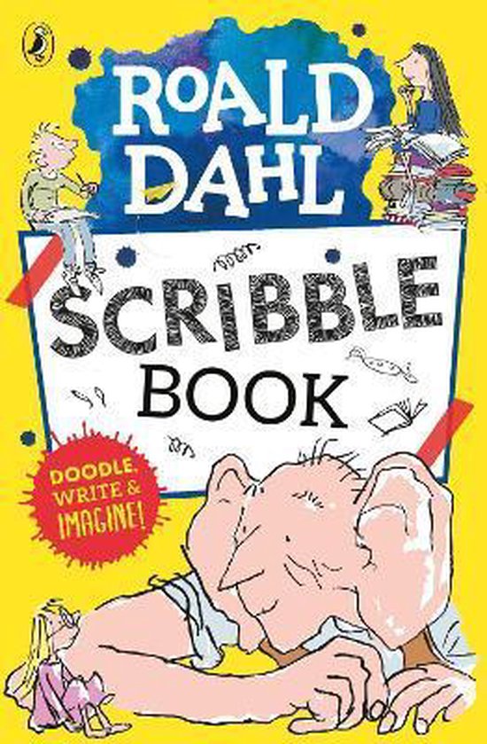 Roald Dahl Scribble Book