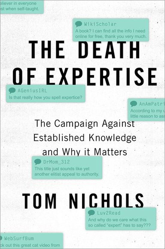 The Death of Expertise