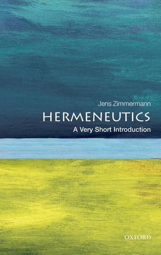 Very Short Introductions - Hermeneutics