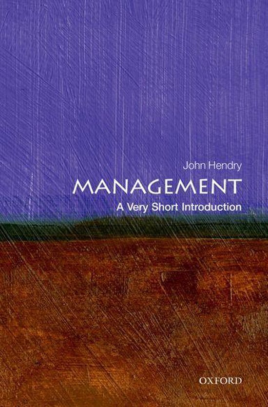 Very Short Introductions - Management