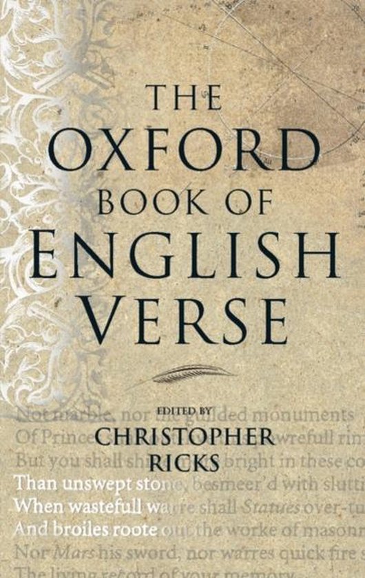 Oxford Book Of English Verse