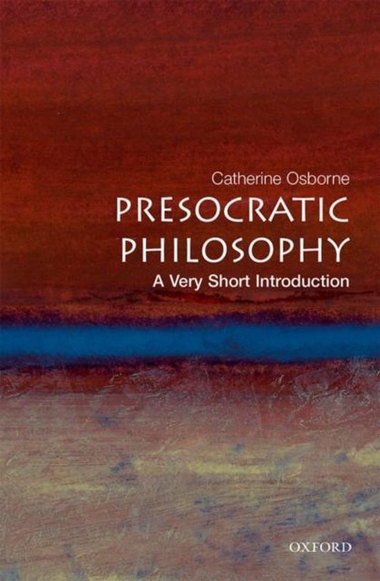 VSI Presocratic Philosophy