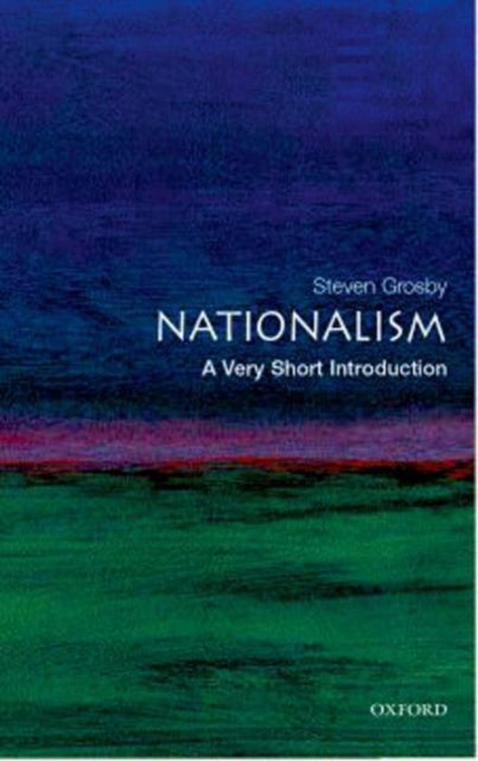 Nationalism A Very Short Introduction