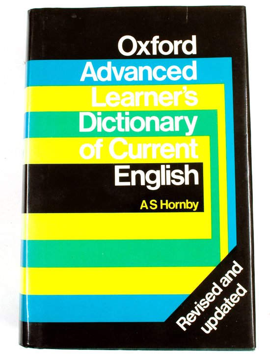 Oxford Advanced Learner's Dictionary of Current English