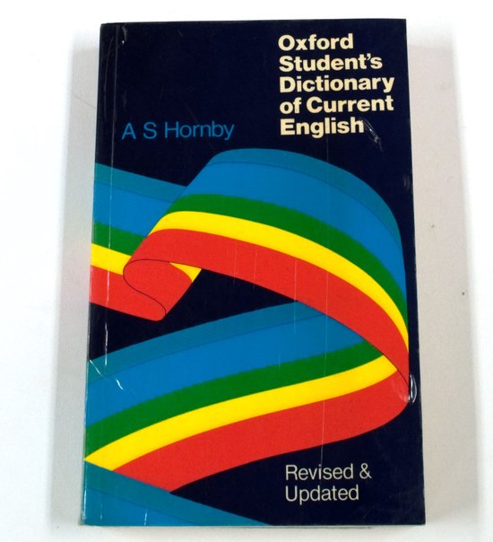 Oxford Student's Dictionary Of Current English