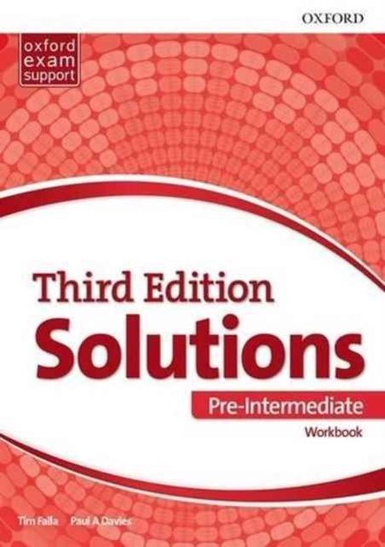 Solutions third edition - Pre Int wb (dutch market)