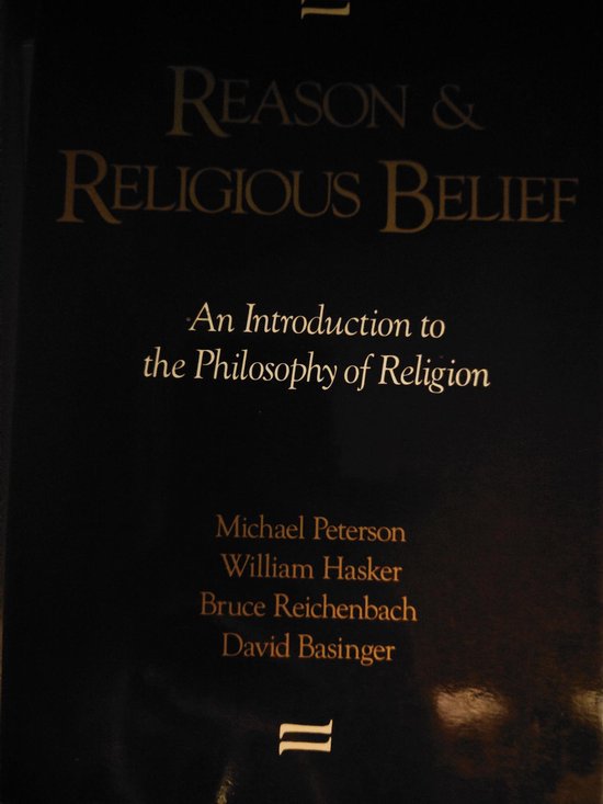 Reason & Religious Belief - An Introduction to the Philosophy of Religion