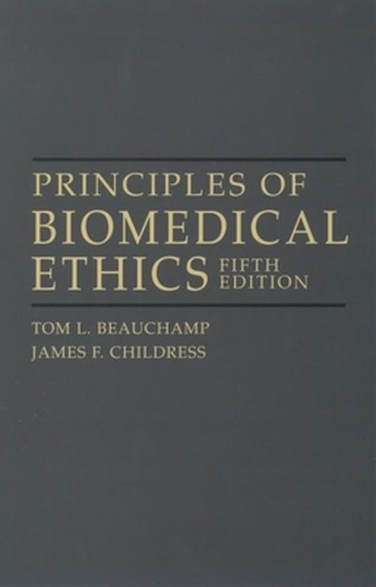 Principles of Biomedical Ethics