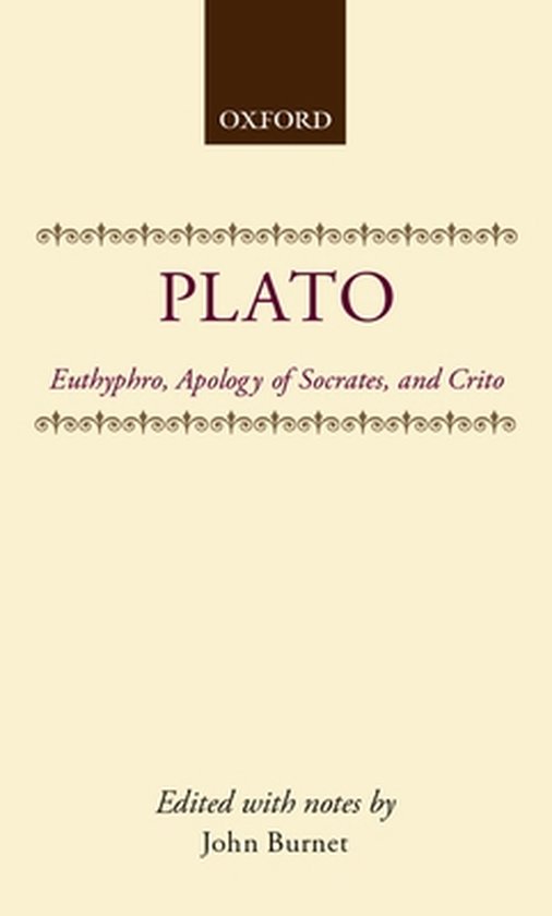 Plato Euthyphro Apology Of Socrates Crit