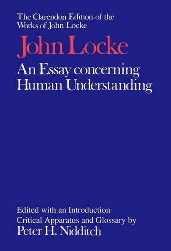 Essay Concerning Human Understanding