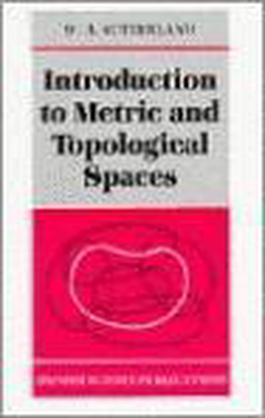 Introduction to Metric and Topological Spaces