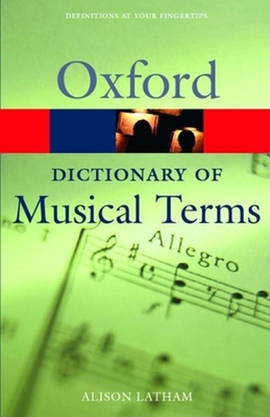 Oxford Dictionary Of Musical Terms