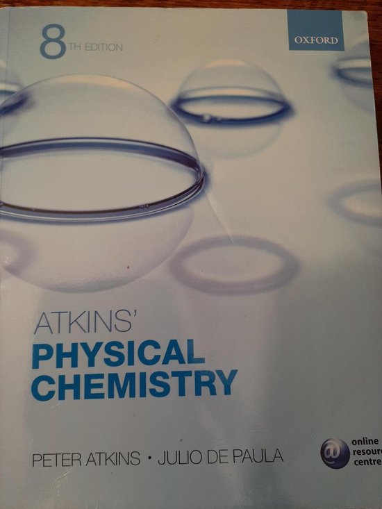 Atkins' Physical Chemistry