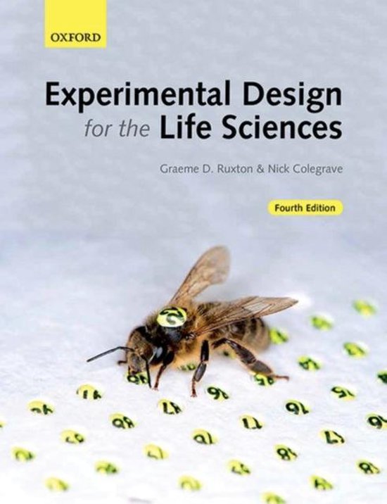 Experimental Design for the Life Sciences