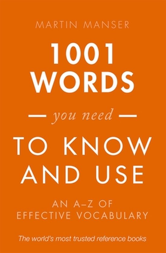 1001 Words You Need to Know and Use