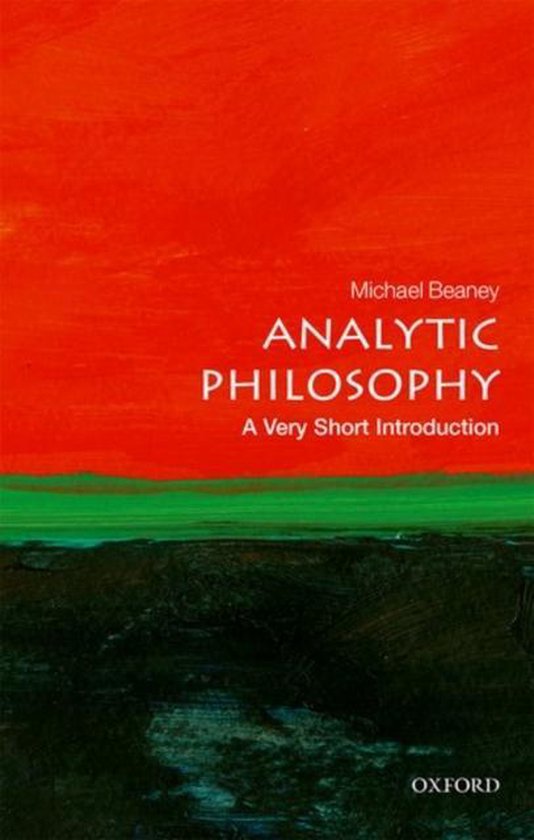 Analytic Philosophy: A Very Short Introduction