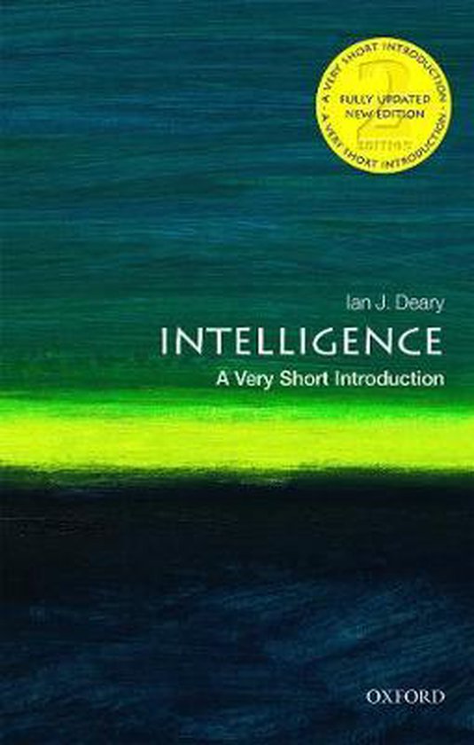 Intelligence: A Very Short Introduction