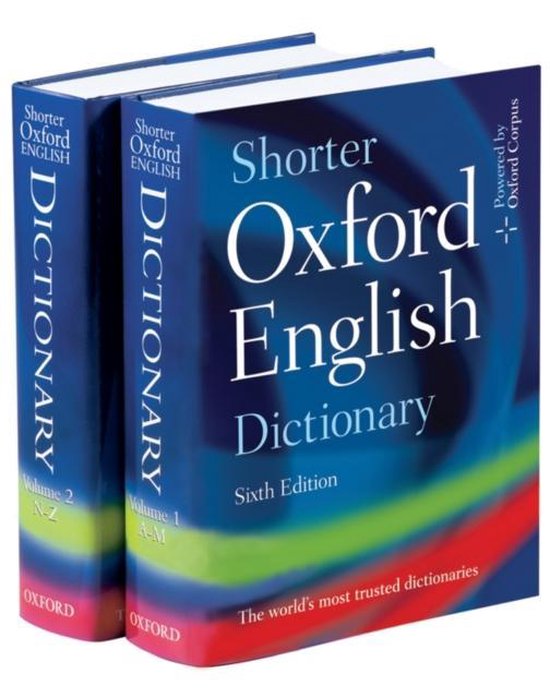 Shorter Oxf English Dict 6th