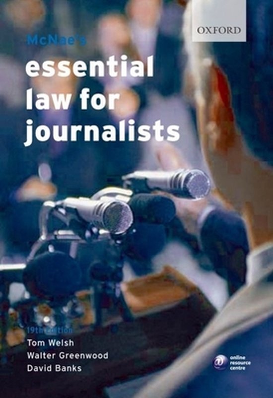 McNae's Essential Law for Journalists