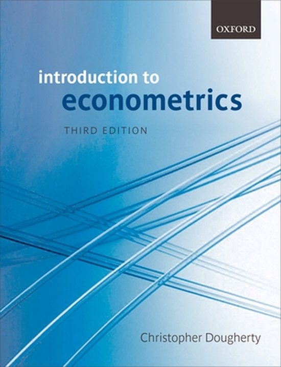 Introduction To Econometrics