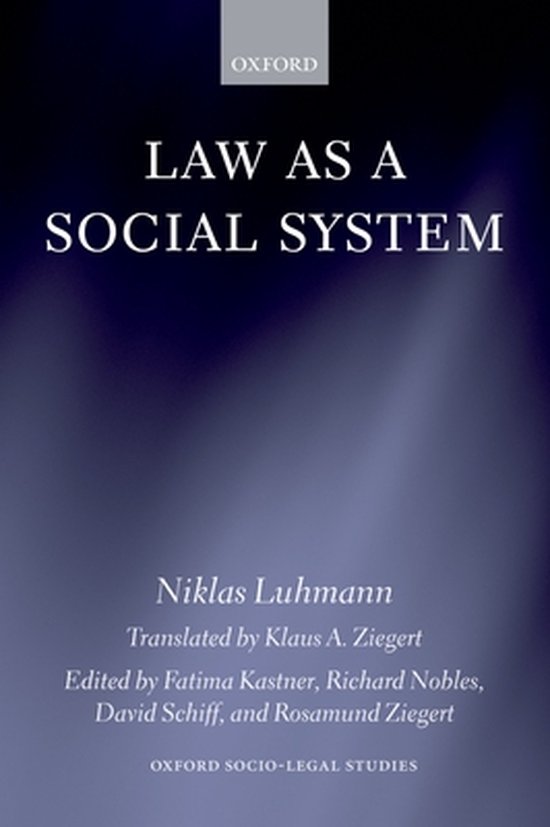 Law As A Social System