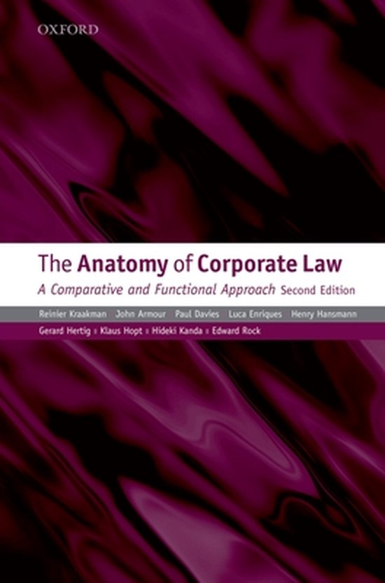 The Anatomy of Corporate Law