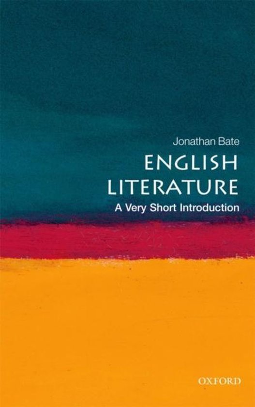 English Literature Very Short Introducti