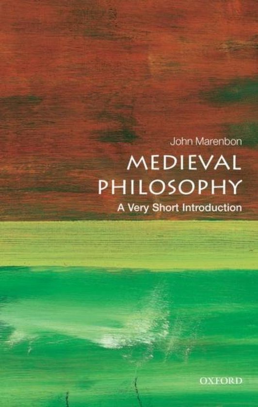 Medieval Philosophy Very Short Intro