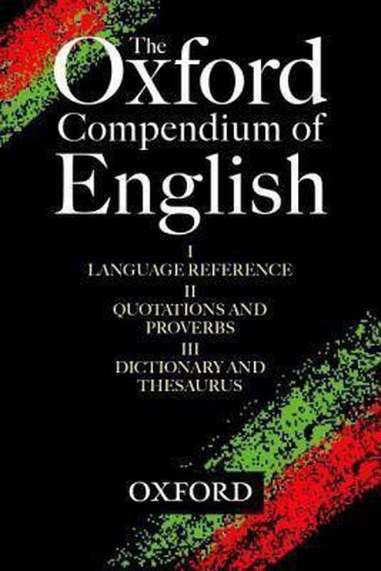 The Oxford Compendium Of English