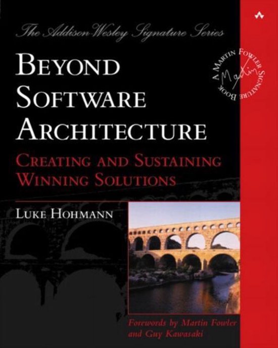 Beyond Software Architecture Creating