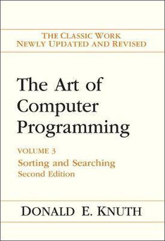 Art Computer Programming Volume 3 Sortin