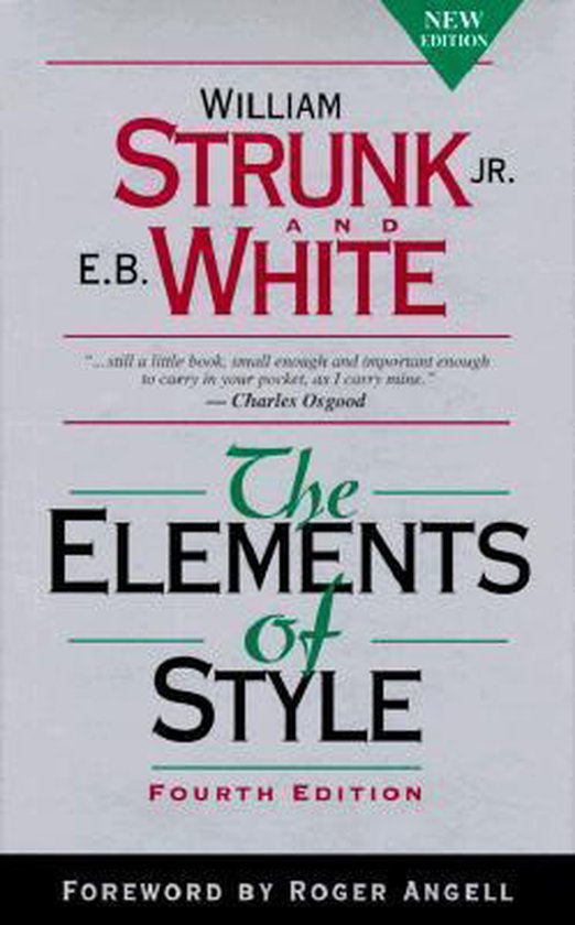 The Elements of Style