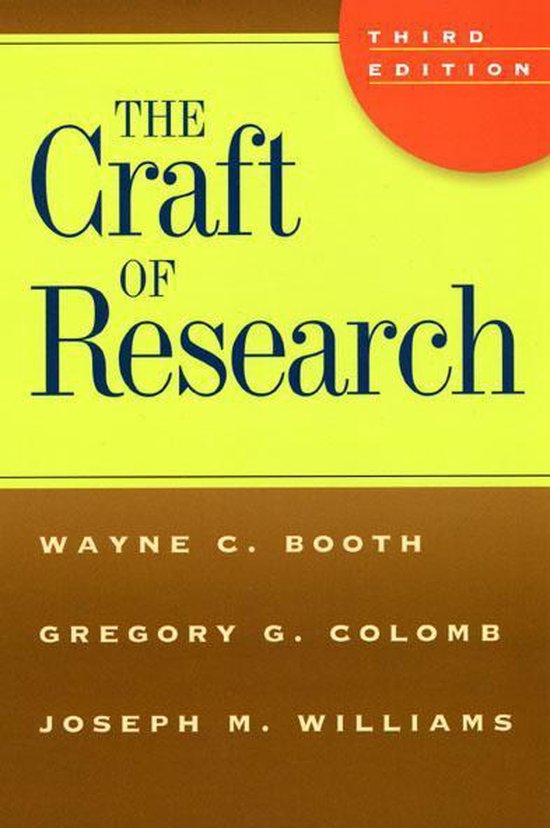 Craft Of Research