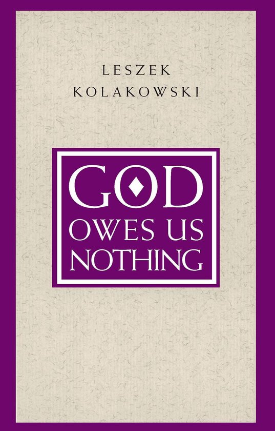 God Owes Us Nothing