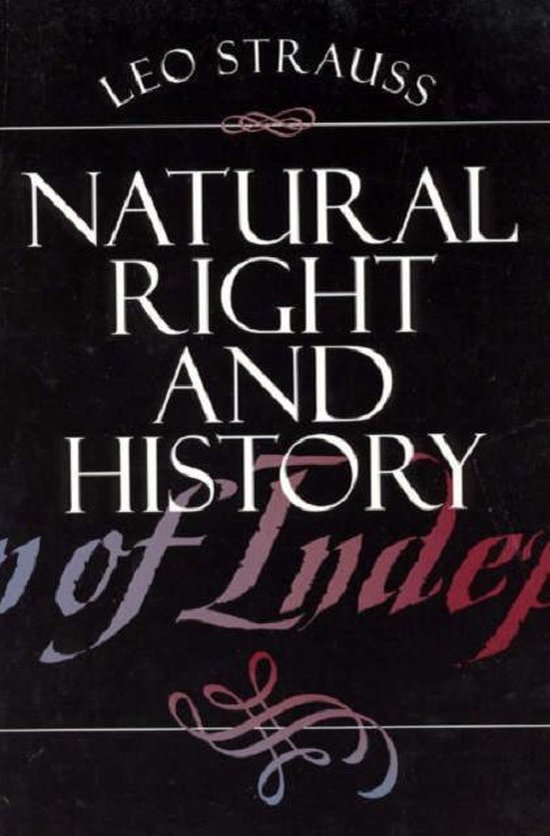 Natural Right & History