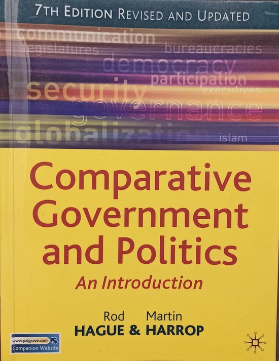 Comparative Government and Politics