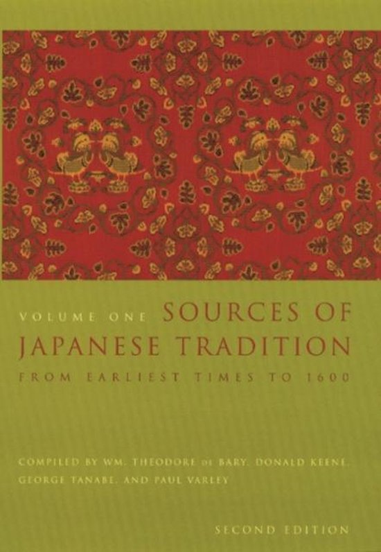 Sources Of Japanese Tradition