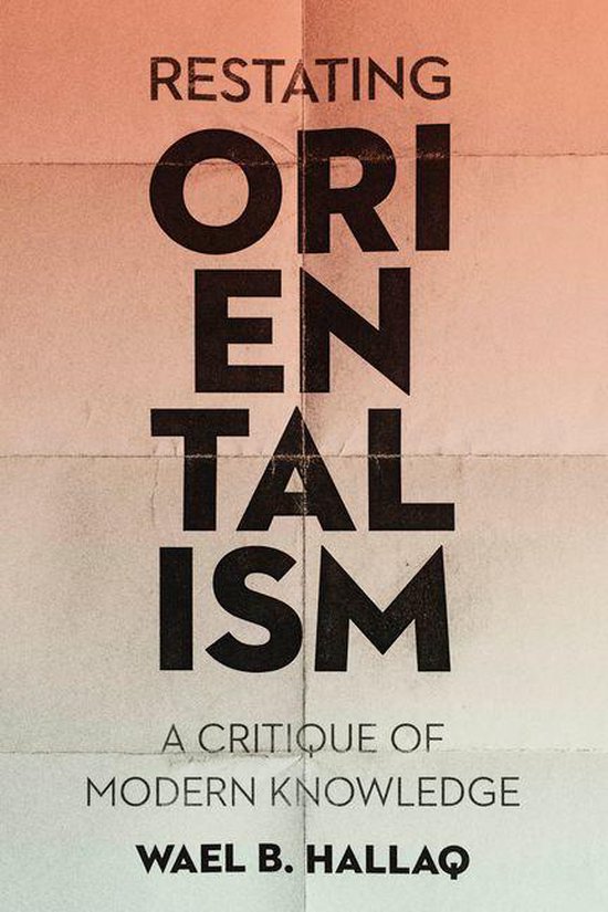 Restating Orientalism