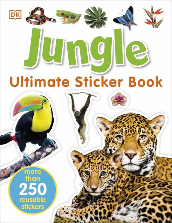 ISBN Jungle Ultimate Sticker Book, Éducatif, Anglais, Livre broché, 32 pages