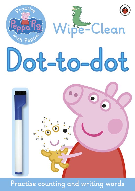 Peppa: Wipe-Clean Dot-to-Dot