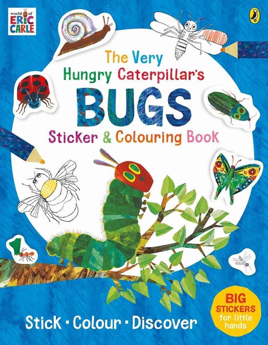 Very Hungry Caterpillars Bugs Sticker