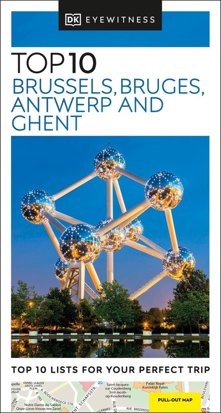 Pocket Travel Guide- DK Eyewitness Top 10 Brussels, Bruges, Antwerp and Ghent