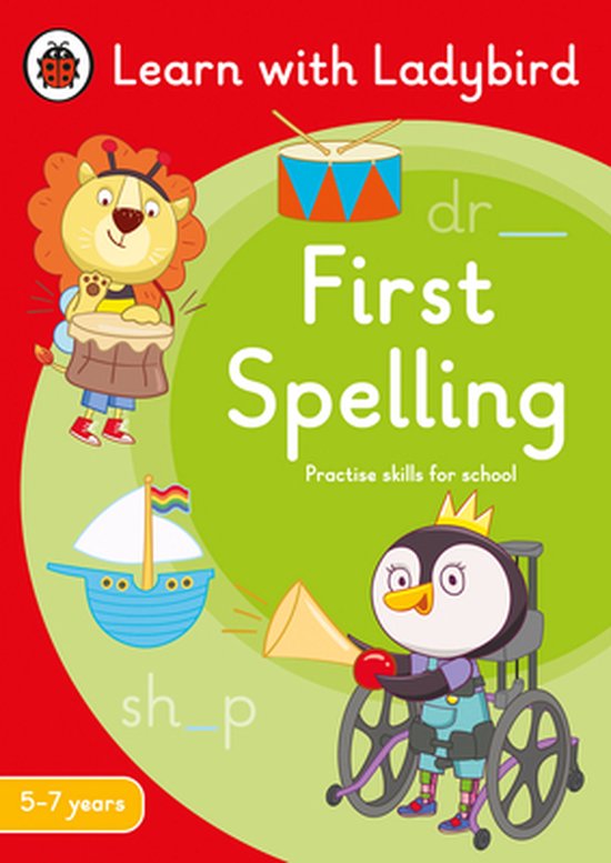 Learn with Ladybird- First Spelling: A Learn with Ladybird Activity Book 5-7 years