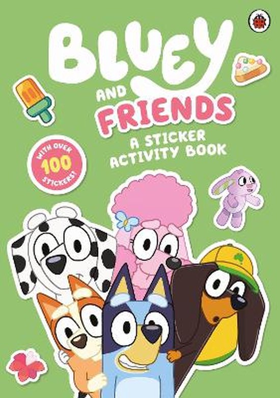 Bluey- Bluey: Bluey and Friends: A Sticker Activity Book