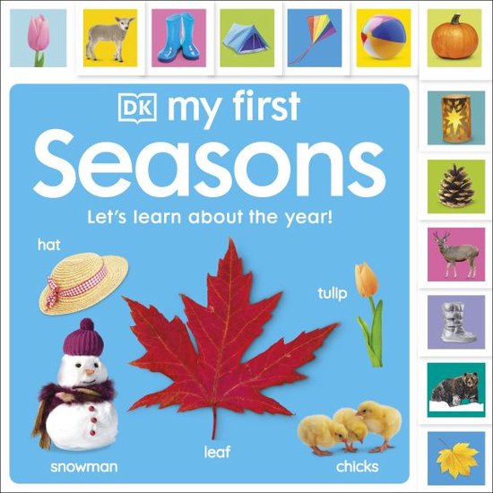 My First Tabbed Board Book- My First Seasons: Let's Learn About the Year!