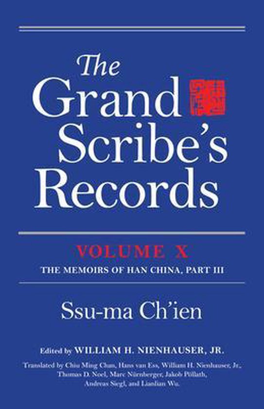 The Grand Scribe's Records, Volume X