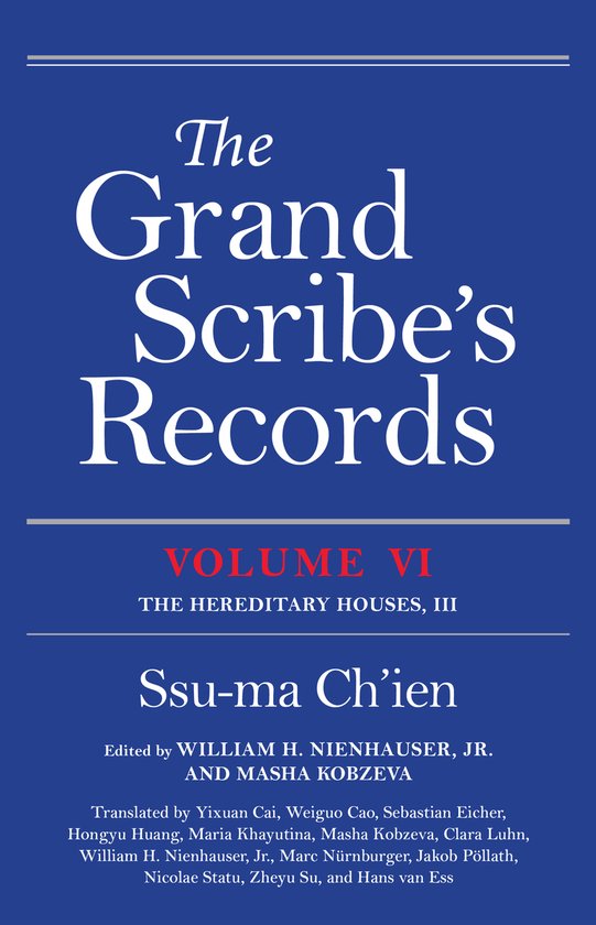 The Grand Scribe's Records, Volume VI