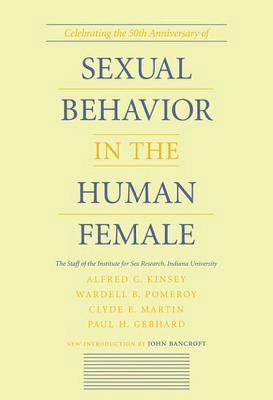 Sexual Behavior in the Human Female