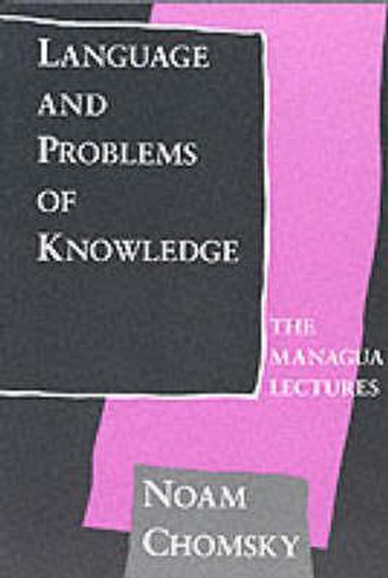 Language and Problems of Knowledge